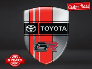 Toyota Adesivi Lunotto Auto Racing Premium Drift